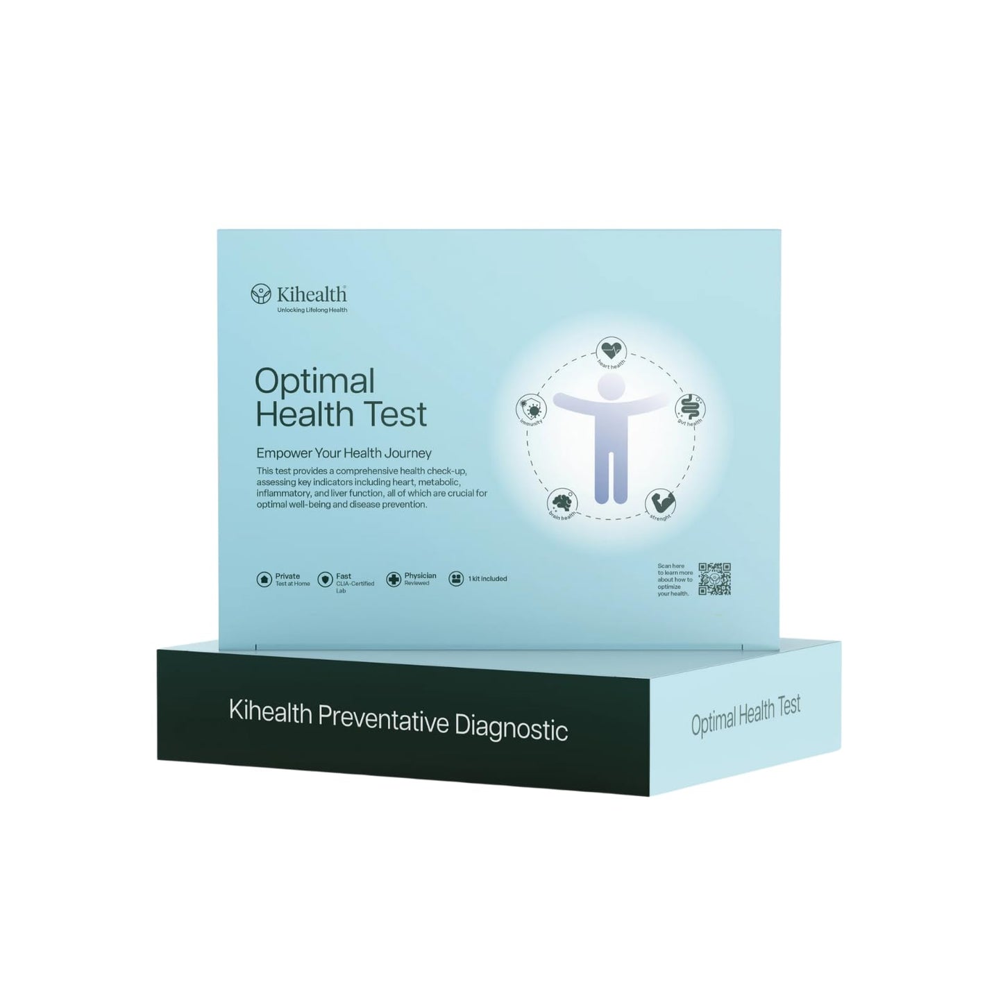 KiHealth – Optimal Health Test: Metabolic, Heart, Inflammation & Liver Markers
