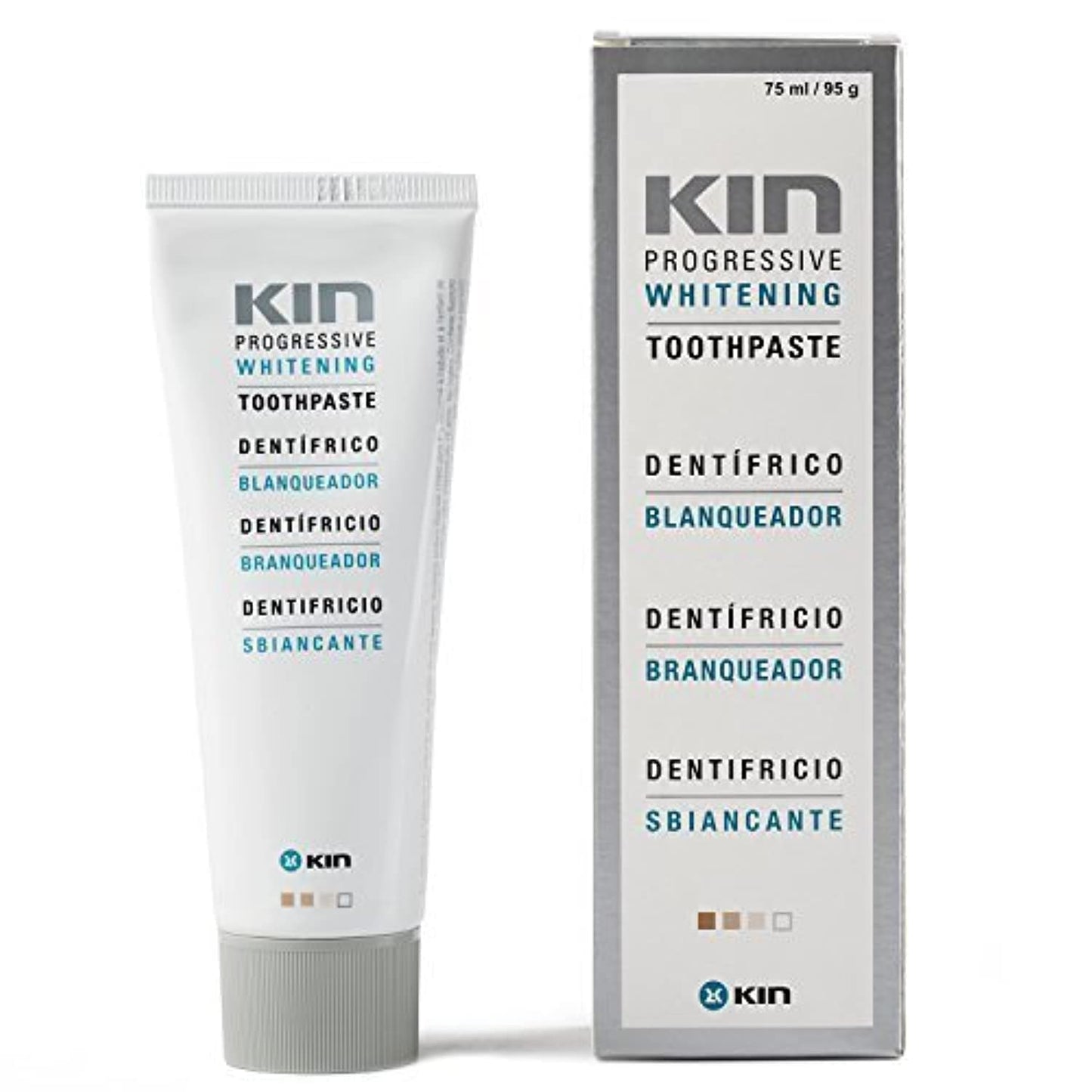 Kin Whitening Toothpaste 75m - Progressive Whitening & Plaque Control