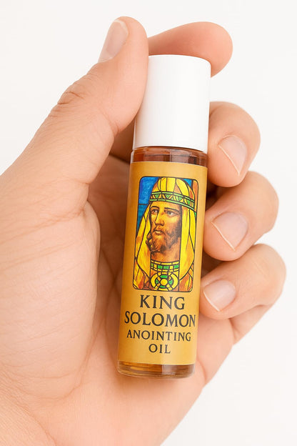 King Solomon Anointing Oil - 10ml Roll-On, Jerusalem, Holy Land