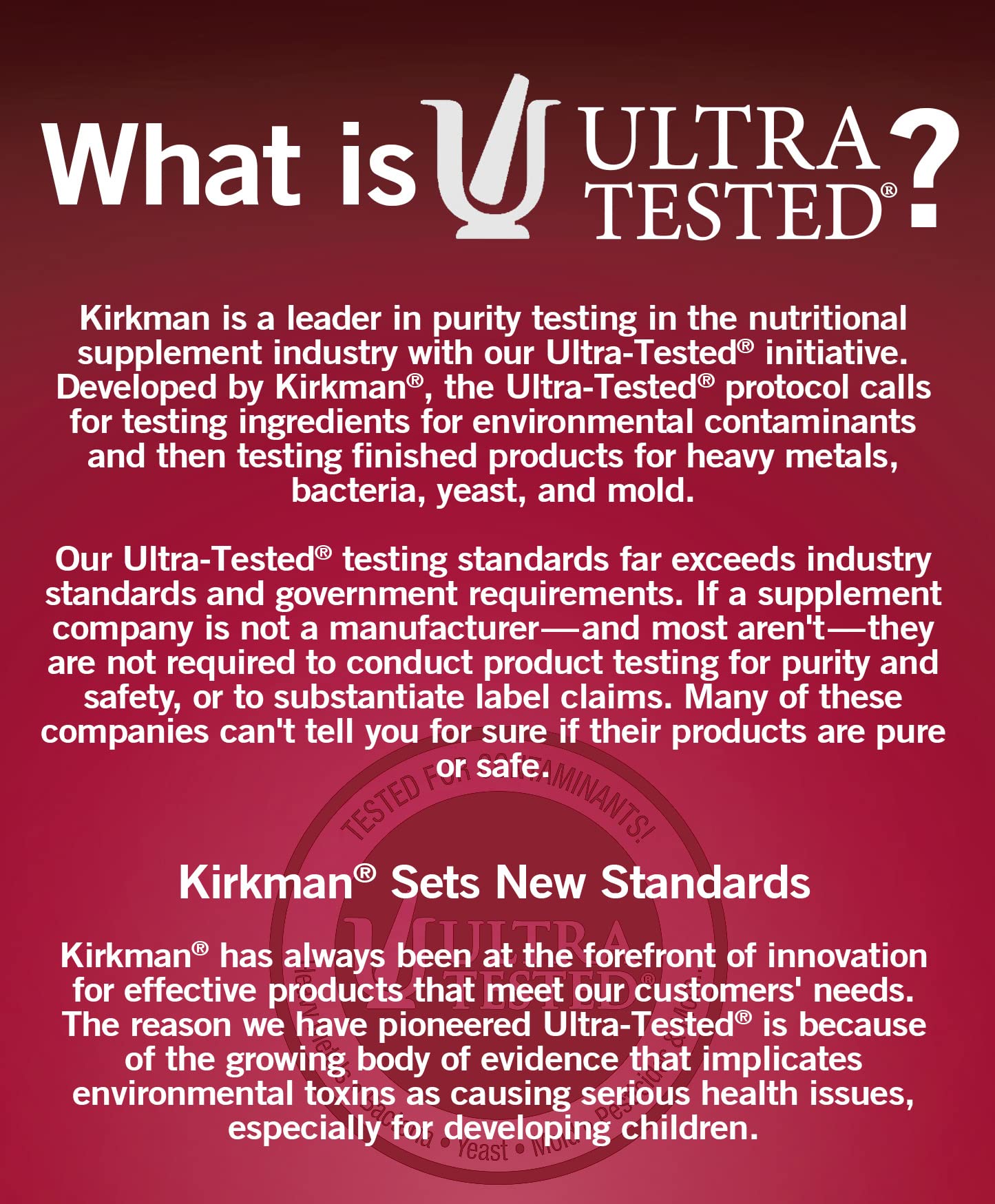Kirkman Calcium with Vitamin D3 Powder – Unflavored, Hypoallergenic, Gluten & Casein Free | 454 g (16 oz)