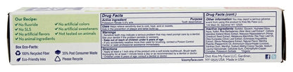 Kiss My Face Fluoride Free Sensitive Toothpaste 4.5 oz (Pack of 2) – Tartar Prevention & Sensitivity Relief