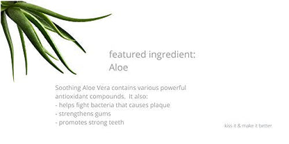 Kiss My Face Gel Teeth Whitening Toothpaste - Fluoride Free, Tea Tree, 13.5 oz (Pack of 3)