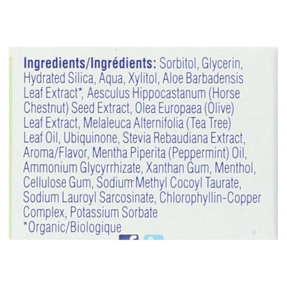 Kiss My Face Triple Action Herbal Mint Gel Toothpaste – SLS & Fluoride Free, No Artificial Colors Or Flavors, 4.5 oz
