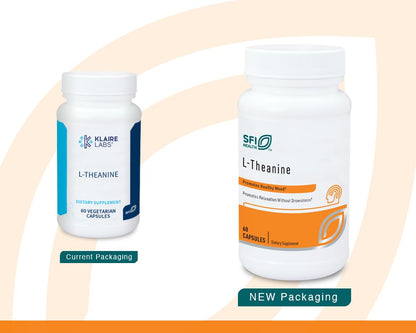 Klaire Labs L-Theanine 100mg Suntheanine – Promote Relaxation (60 Caps)