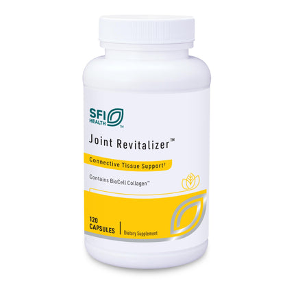 Klaire Labs SFI Health Joint Revitalizer – Hydrolyzed Collagen Peptide Formula with Chondroitin, MSM & Hyaluronic Acid (120 Capsules)