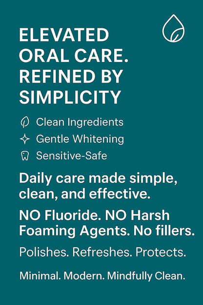KLARI Fluoride-Free Toothpaste – 7.5% Micro-Hydroxyapatite & 1% Niacinamide | Clean Mint | 4.23 oz