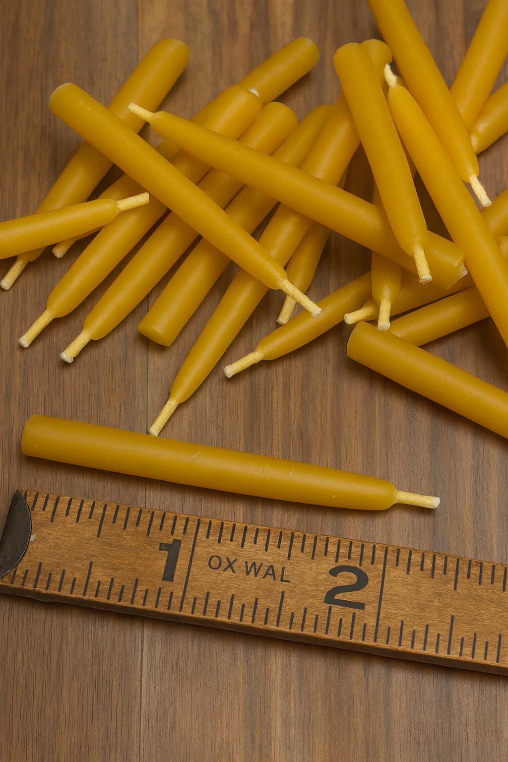 Kline Meditation Beeswax Candles — 20 Minutes of Relaxation, Made in USA (Refill)