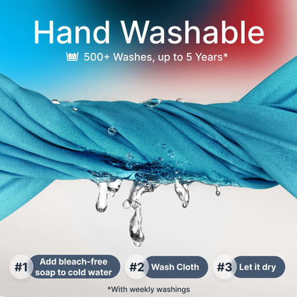 Koala Lens Cleaning Cloth | Japanese Microfiber | Glasses Cleaning Cloths | Eyeglass Lens Cleaner | Eyeglasses, Camera Lens, VR/AR Headset, and Screen Cleaning | Blue & Purple (Pack of 6)