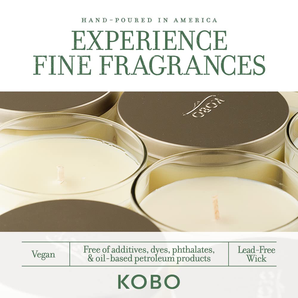 KOBO Catalan Calendula Candle with Plantable Box - 9 oz, 100% Soy, Hand-Poured in USA