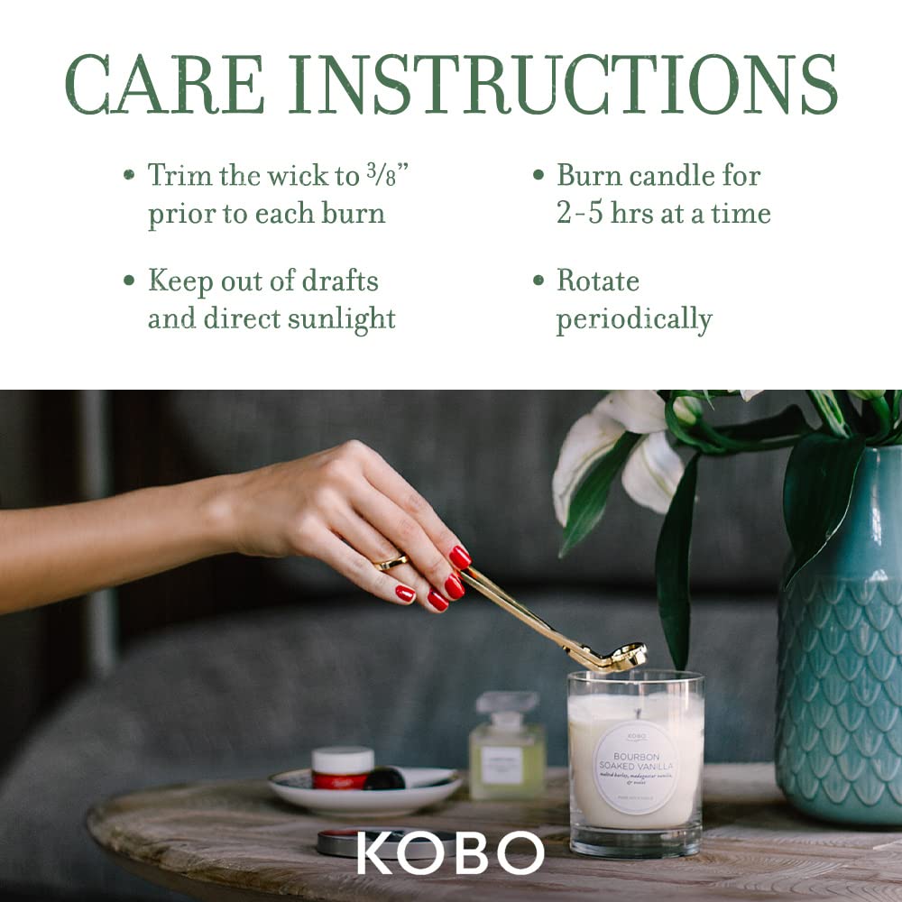 KOBO Heath Lavender Candle 9oz – Plantable Box, 60-Hour Burn, USA Hand-Poured