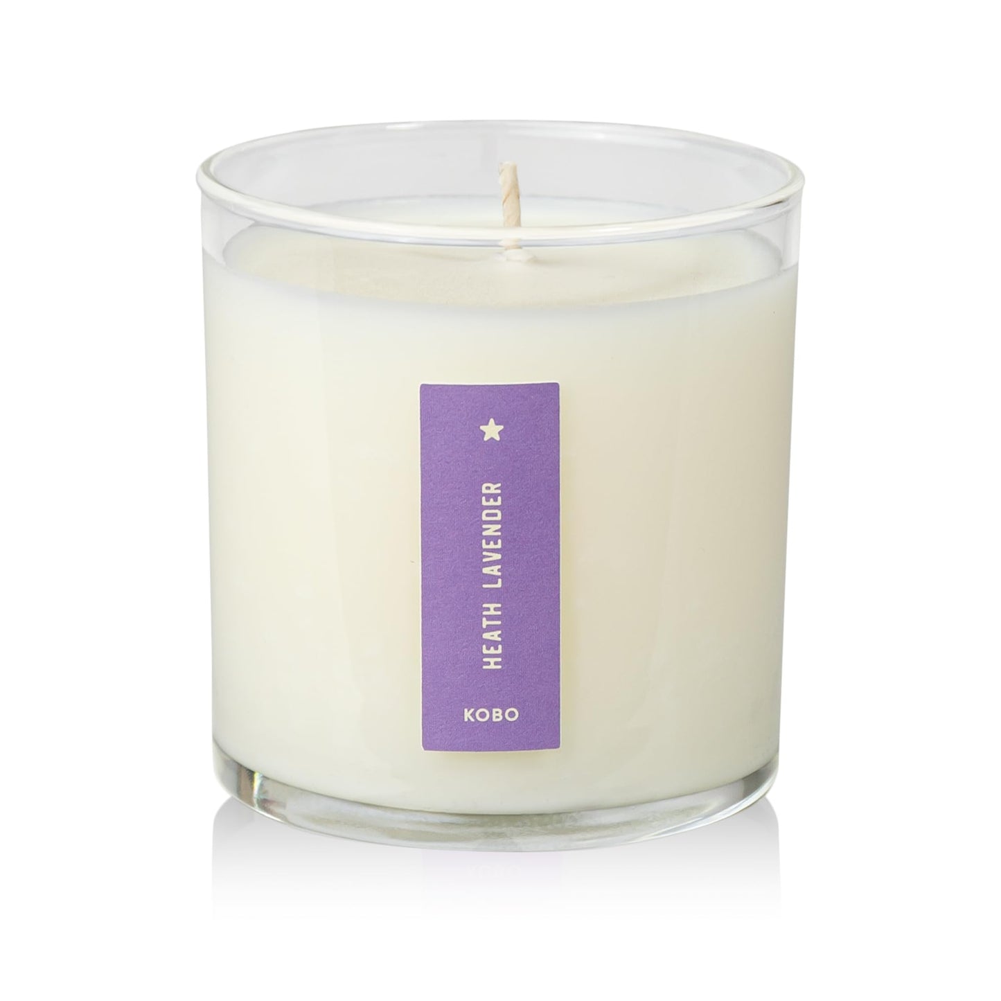 KOBO Heath Lavender Candle 9oz – Plantable Box, 60-Hour Burn, USA Hand-Poured