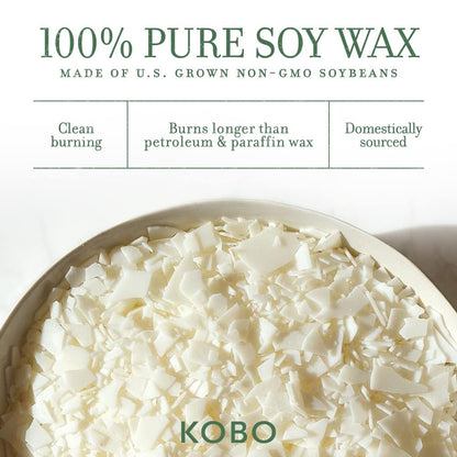 KOBO Heath Lavender Candle 9oz – Plantable Box, 60-Hour Burn, USA Hand-Poured