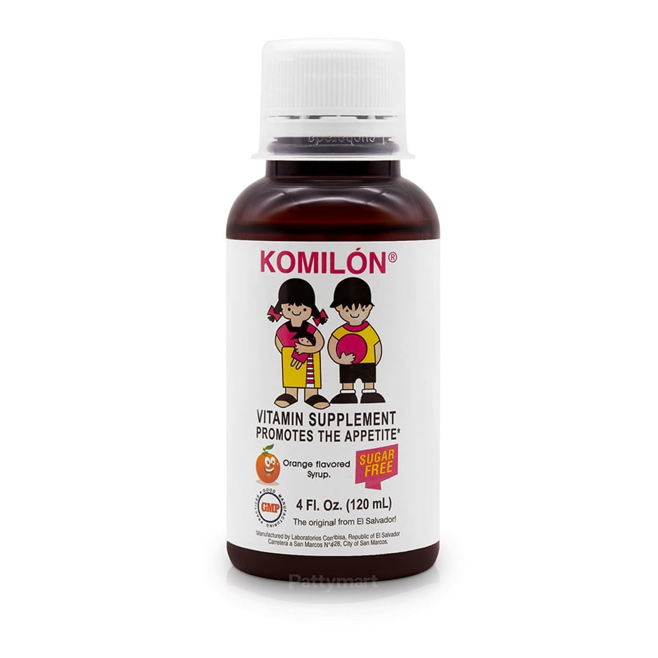 Komilón Dietary Supplement 4 fl oz | Vitamins & Nutrients to Stimulate Appetite in Children
