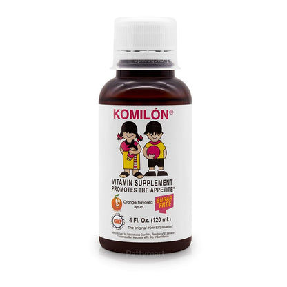 Komilón Dietary Supplement 4 fl oz | Vitamins & Nutrients to Stimulate Appetite in Children