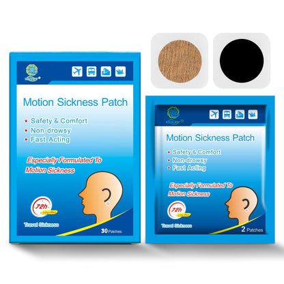 KONGDY 30 Counts Motion Sickness Patches – Non-Drowsy Travel Essentials for All Ages