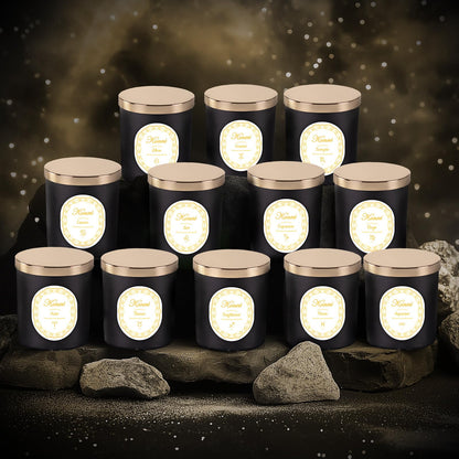 KONNI Sagittarius Zodiac Candle – Pine & Cypress Soy Wax 7 oz | Astrology Gift