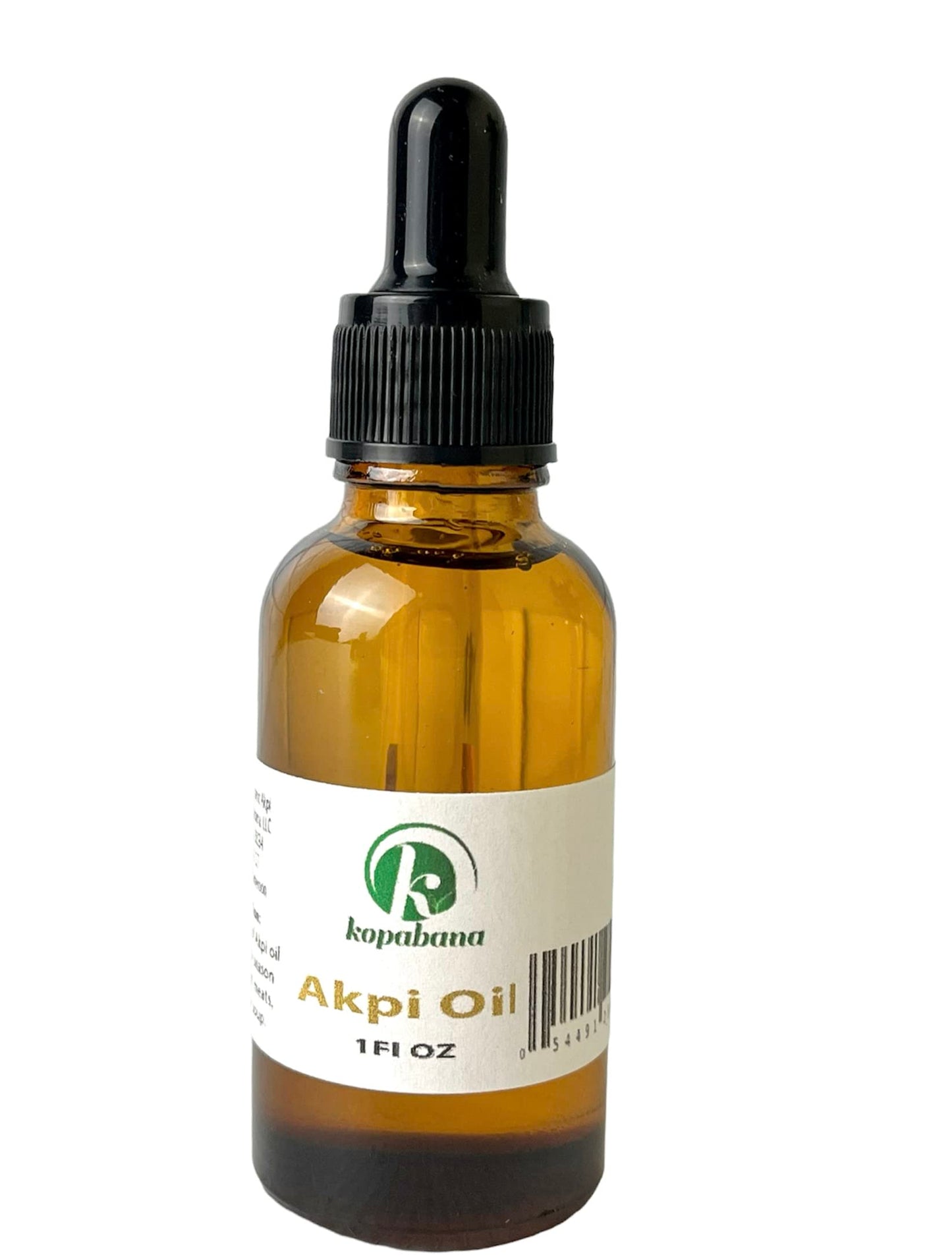 KOPABANA Akpi Oil | Ndjansan Ricinodendron heudelotii | Cold Pressed Organic Oil 1oz