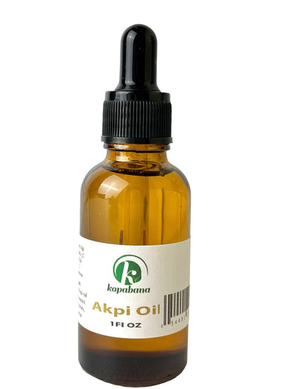 KOPABANA Akpi Oil | Ndjansan Ricinodendron heudelotii | Cold Pressed Organic Oil 1oz