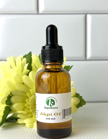 KOPABANA Akpi Oil | Ndjansan Ricinodendron heudelotii | Cold Pressed Organic Oil 1oz