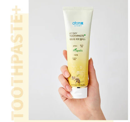 Korean Toothpaste Propolis Bees Dental Oral Care System (7.05 Oz x 2 pcs)