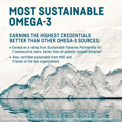 Kori Krill Omega 3 Excel Krill Oil 1000mg | High Absorption EPA & DHA