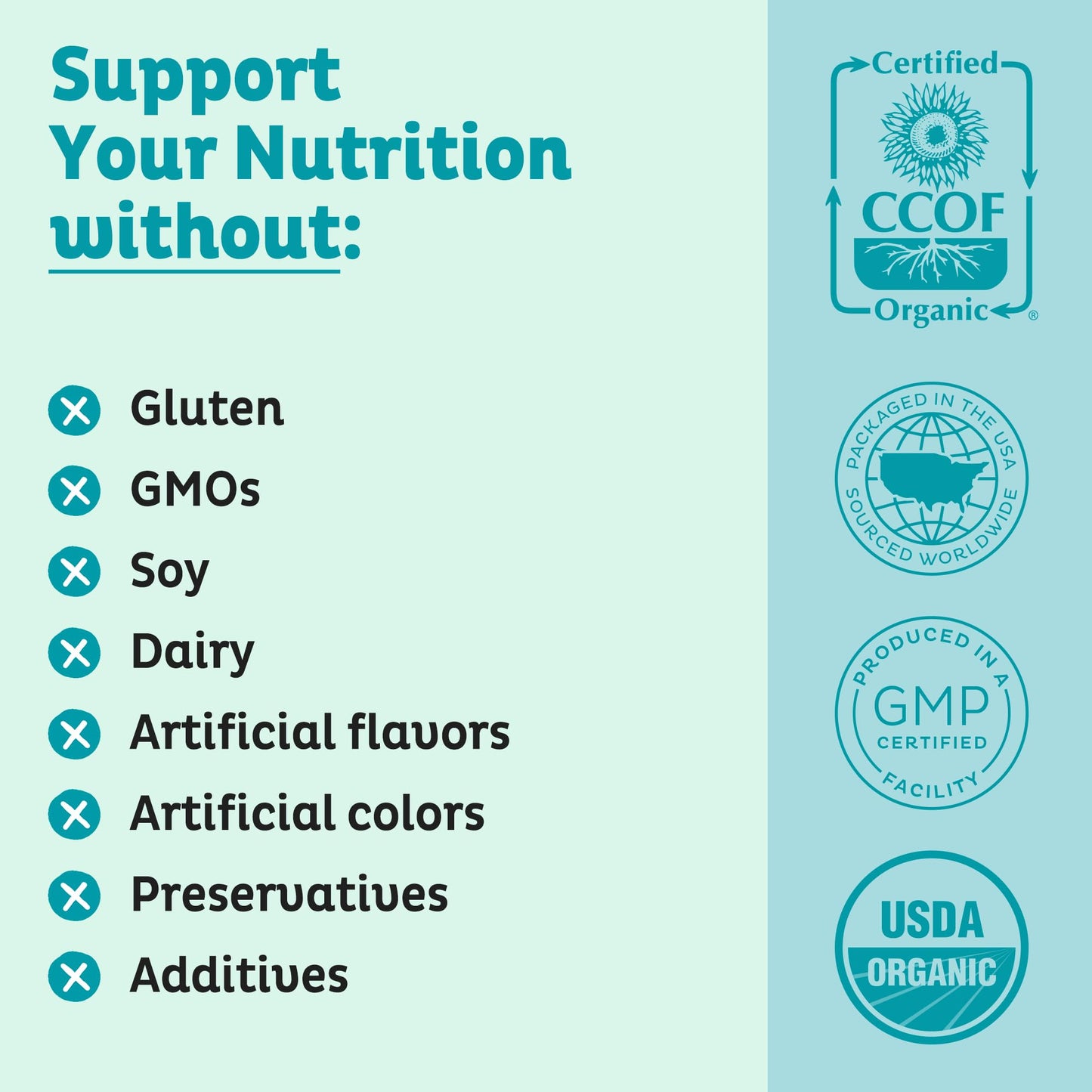 KOS Organic Spirulina Powder - USDA Organic, Non-Irradiated, 109 Servings, Vegan