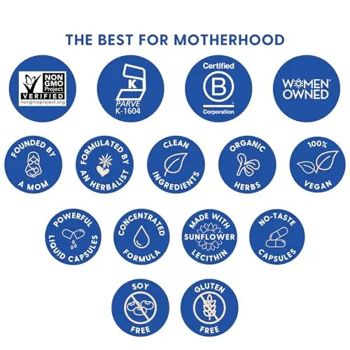 Motherlove More Milk Plus (120 Capsule Value Size) Fenugreek-Based Lactation Supplement – Organic Herbal, Vegan, Non-GMO BritishVita | Premium UK Vitamins & Wellness Supplements