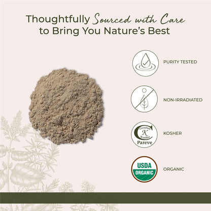 Starwest Organic Marshmallow Root Powder - 1 lb | Kosher, Non-GMO