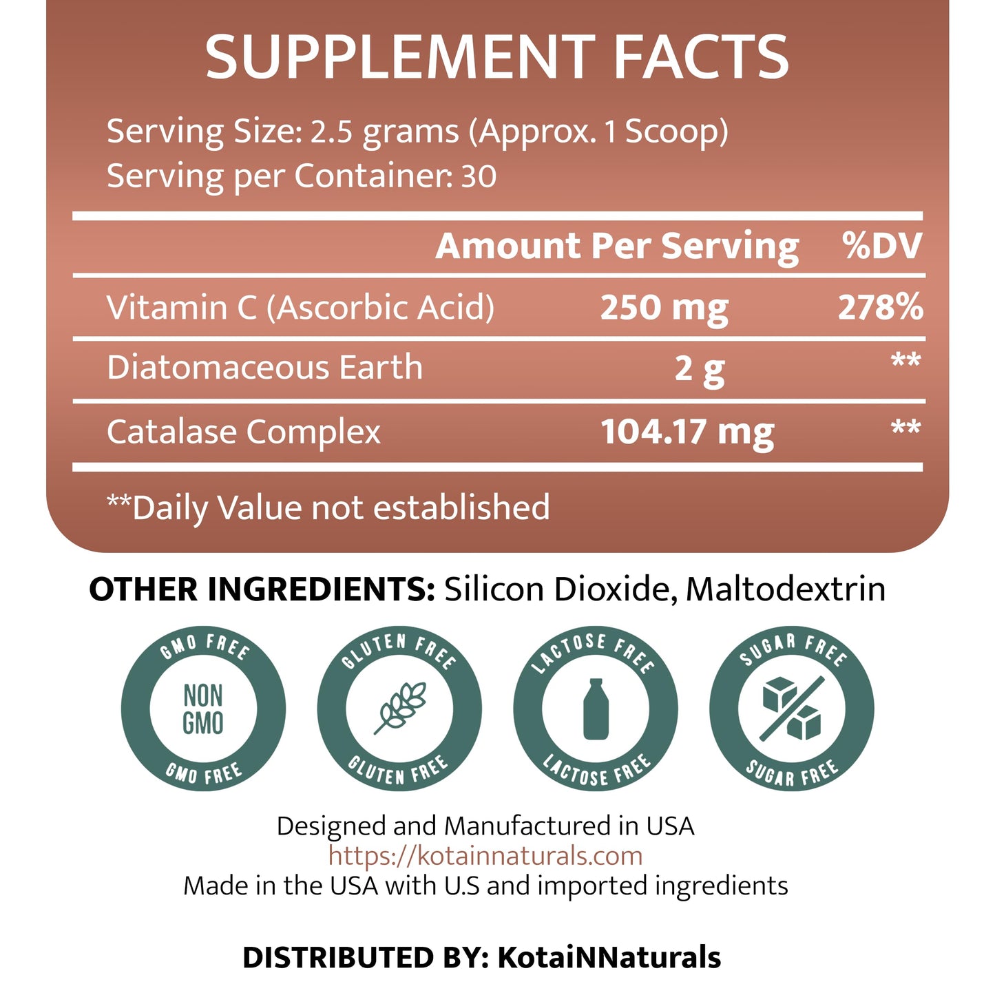 KotaiNNaturals PureRadiance Hair Revive Powder - Hair Growth & Collagen Support