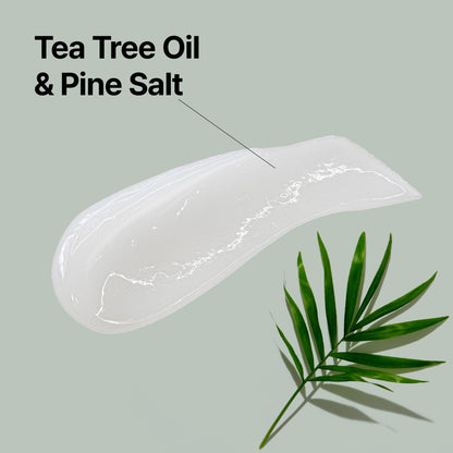 Koyuji Clean Breath Tea Tree Toothpaste - Fluoride Free, SLS Free, Foamless, Vegan | Natural Breath Care