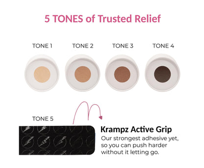 Krampz Menstrual Relief Patches | Drug-Free Comfort & 72-Hour Support