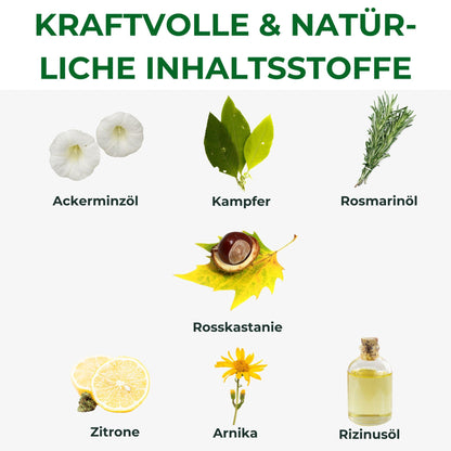 Kräuterhof Horse Balm – Cooling Herbal Extracts (Chestnut, Arnica, Rosemary, Mint) 500 ml