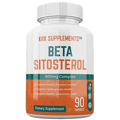 KRK Supplements Beta Sitosterol 800mg - 90 Capsules Prostate Support
