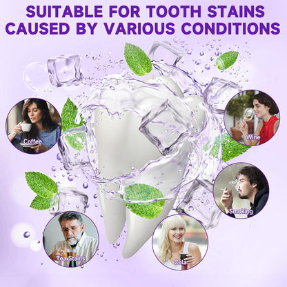 Ktintar Purple Toothpaste for Teeth Whitening – Colour Corrector, Stain Removal, 1 Fl Oz