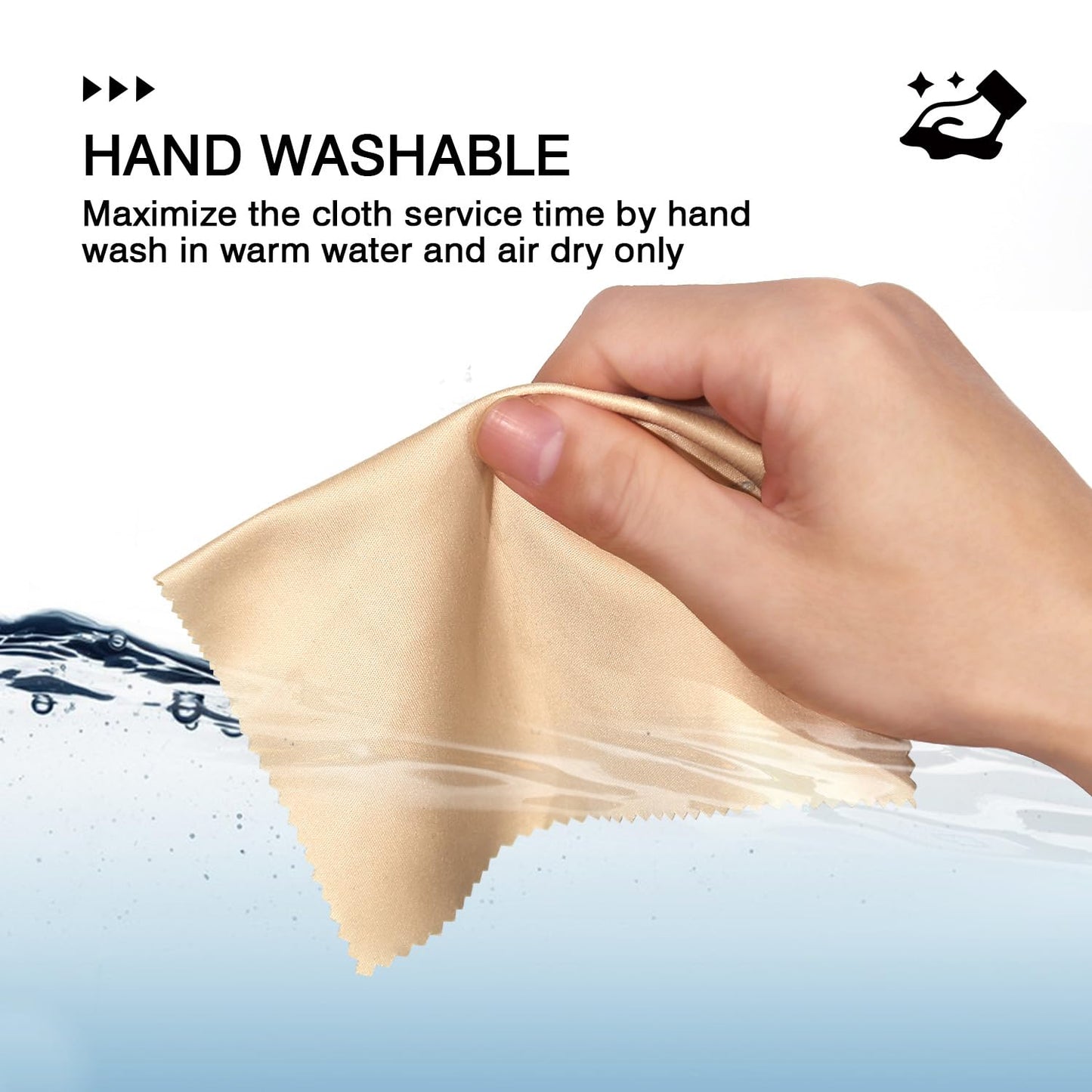 Kukifun 12 Pack Microfiber Cleaning Cloths – Premium Eyeglasses & Screen Cleaning Cloths (6 x 7 in)