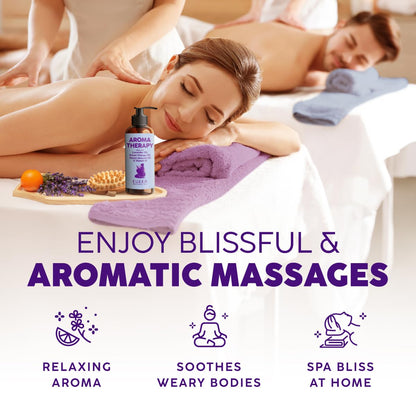 KUKKA Aromatherapy Massage Oil for Sore Muscles Non-Greasy All Skin Types