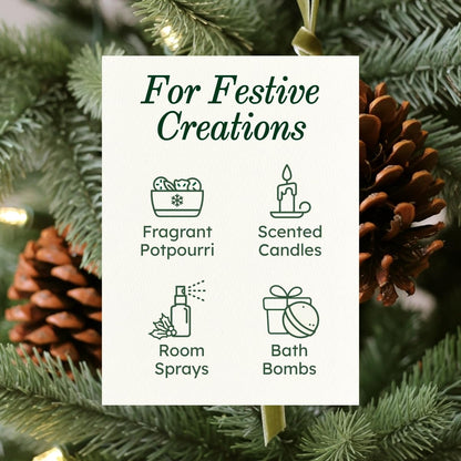 Kukka Christmas Tree Essential Oil Blend - 2 oz | Spearmint, Cedarwood, Pine Needle