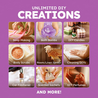 KUKKA Essential Oils Set | Premium Diffuser Oils for Aromatherapy & DIY