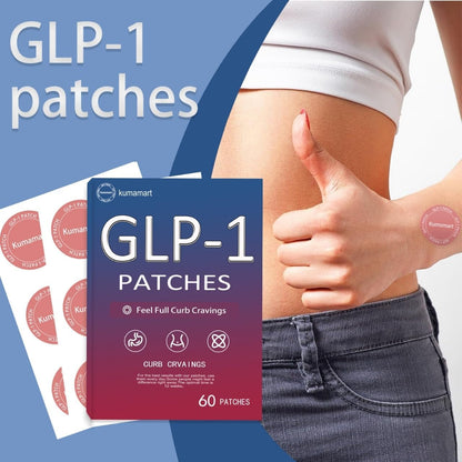 kumamart GLP-1 Patches – 60 Count, 12-Hour Hunger Support, Natural Plant-Based Ingredients