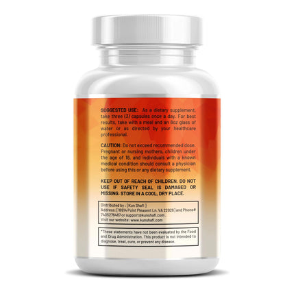 Kun Shafi JointEase – Glucosamine Chondroitin MSM with Hyaluronic Acid (90 ct)