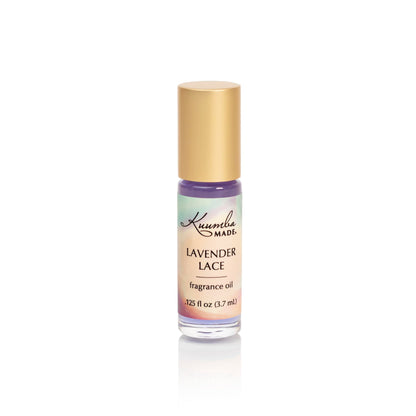 Kuumba Made Lavender Lace Fragrance Oil Roll-On 0.13 fl oz (3.7ml) | Rollerball Perfume | Alcohol Free