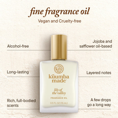 Kuumba Made Lily Of The Valley Fragrance Oil 0.5 fl oz (15ml) | Alcohol Free