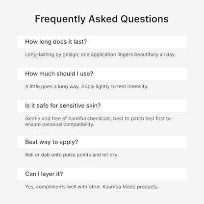 Kuumba Made Vanilla Bean Fragrance Oil 0.5 fl oz (15 ml) – Alcohol Free