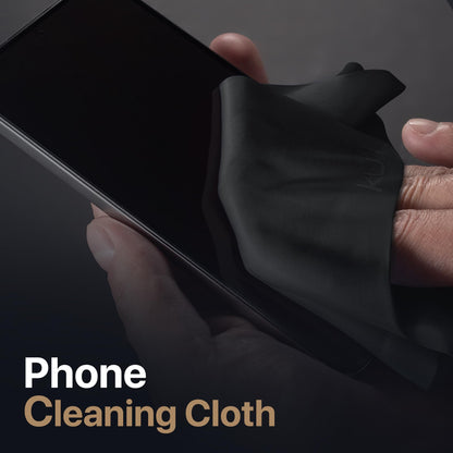 Kuzy 3 Pack Premium Microfiber Cleaning Cloth – Large 11.5 x 7.5 in – Black