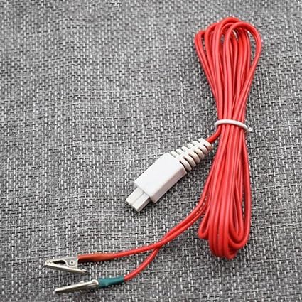 Alligator Clip Cable Output Line for KWD-808I Acupuncture Pulse Physiotherapy