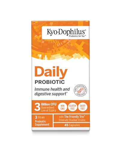 Kyolic Kyo-Dophilus Daily Probiotic – Immune Health & Digestive Support