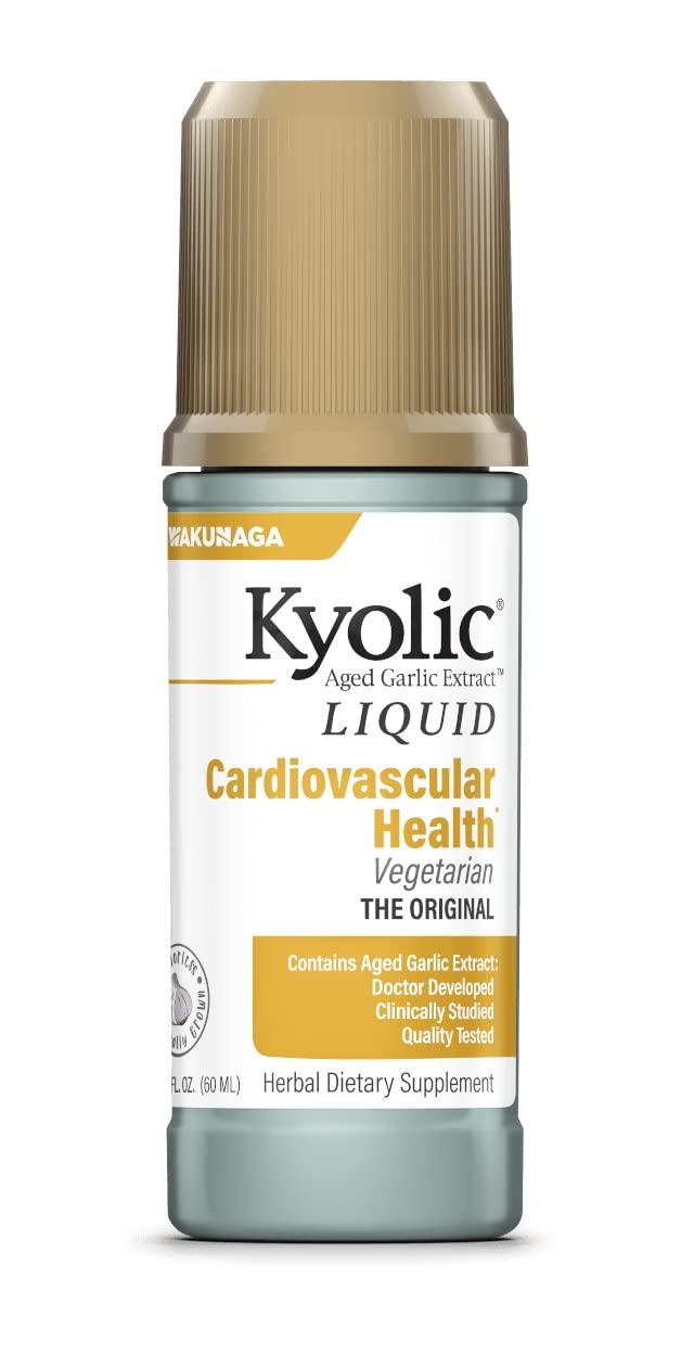 Kyolic Aged Garlic Extract Cardiovascular – Odorless, Organic Garlic