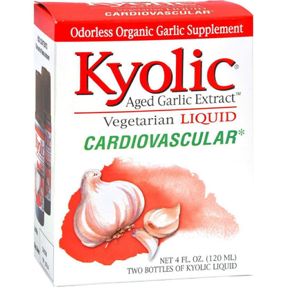 Kyolic Aged Garlic Extract Cardiovascular - Organic Odorless Garlic Supplement