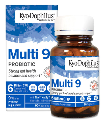 Kyolic Kyo-Dophilus Multi 9 Probiotic – Strong Gut Health | 90 Capsules