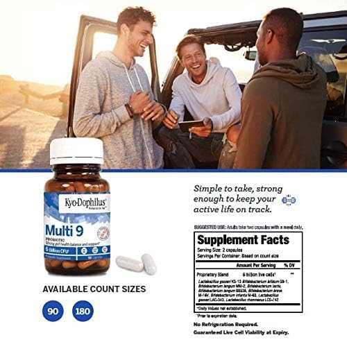 Kyolic Kyo-Dophilus Multi 9 Probiotic – Strong Gut Health | 90 Capsules